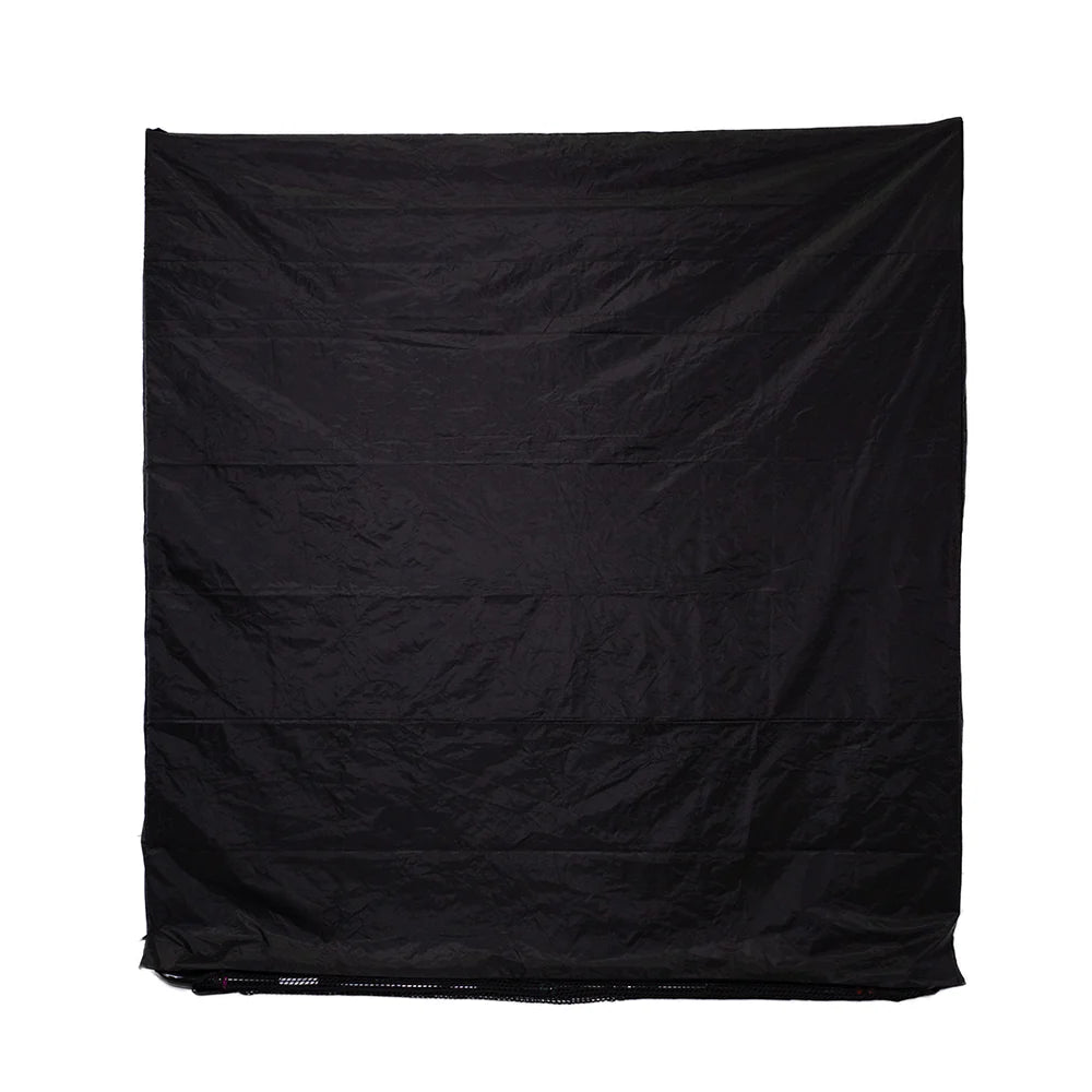 High-quality golf simulator bay with golf impact scree