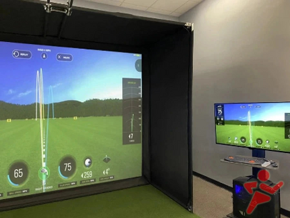 AllSportsystems Micro Bay™ Golf Simulator Bays for Small Rooms