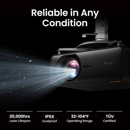 BenQ AH500ST 4000 Lumen Short Throw 1080P Laser Golf Simulator Projector