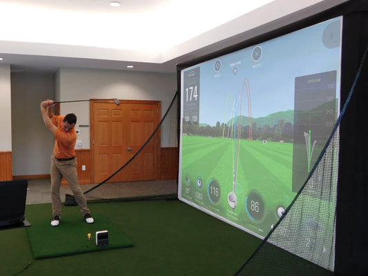 AllSportsystems Micro Bay™ Golf Simulator Bays for Small Rooms